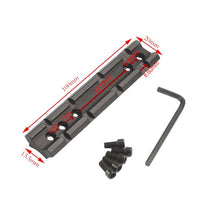 2" 4" 5" Picatinny Rail Weaver Scope Mount Rail 20mm Rail Adapter Scope Mounts For Airsoft Hunting Accessories