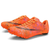 Spike Shoes Track and Field Men Women Training Athletic Shoes Professional Running Track Race Jumping Soft Shoes Sneakers 35-45