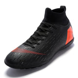 Hot Sale Mens Soccer Cleats High Ankle Football Shoes Long Spikes Outdoor Soccer Traing Boots For Men Women Soccer Shoes