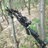 Neptune 15 Rifle Slingshot Hunting Catapult Powerful Stainless Slingshot For Hunting and Shooting Semi-automatic use Arrows&40BB