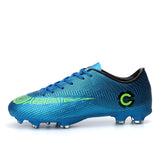 New Football Boots Man Soccer Shoes Artificial Grass Original TF/FG Superfly High Ankle Kids Crampons Outdoor Sock Cleats Shoes