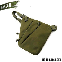 Multifunctional Concealed Tactical Storage Gun Bag Holster Men's Left Right Nylon Shoulder Bag Anti-theft Bag Chest Bag Hunting