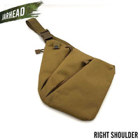 Multifunctional Concealed Tactical Storage Gun Bag Holster Men's Left Right Nylon Shoulder Bag Anti-theft Bag Chest Bag Hunting