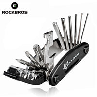 ROCKBROS 16 in 1 Multifunction Bicycle Repair Tools Kit Hex Spoke Cycling Screwdriver Tool MTB Mountain Cycling Bike Repair Tool